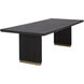 Kalla 96 X 44 inch Charcoal Dining Table
